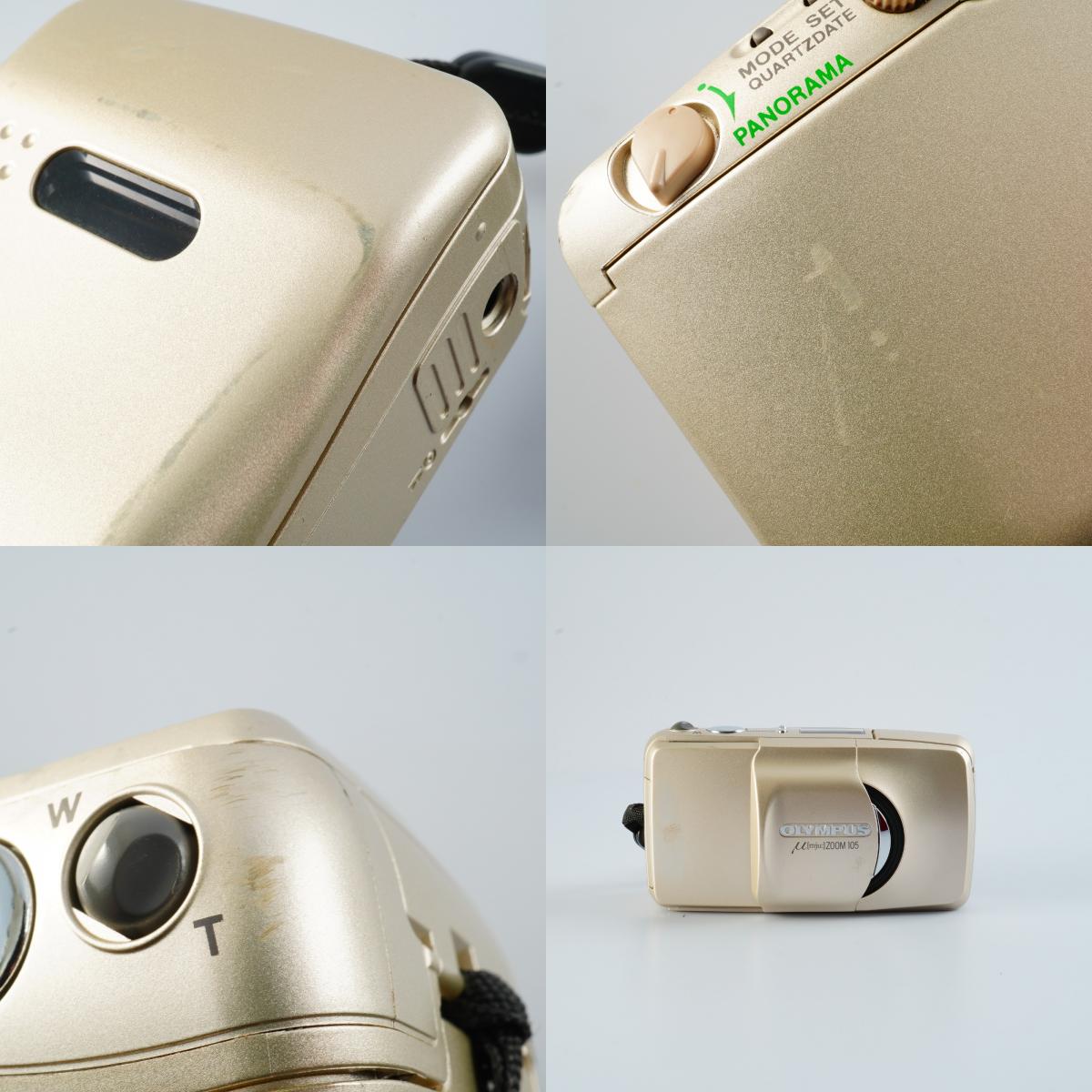OLYMPUS μ [ mju: ] ( Stylus ) Zoom 105 コンパクトフィルムカメラ