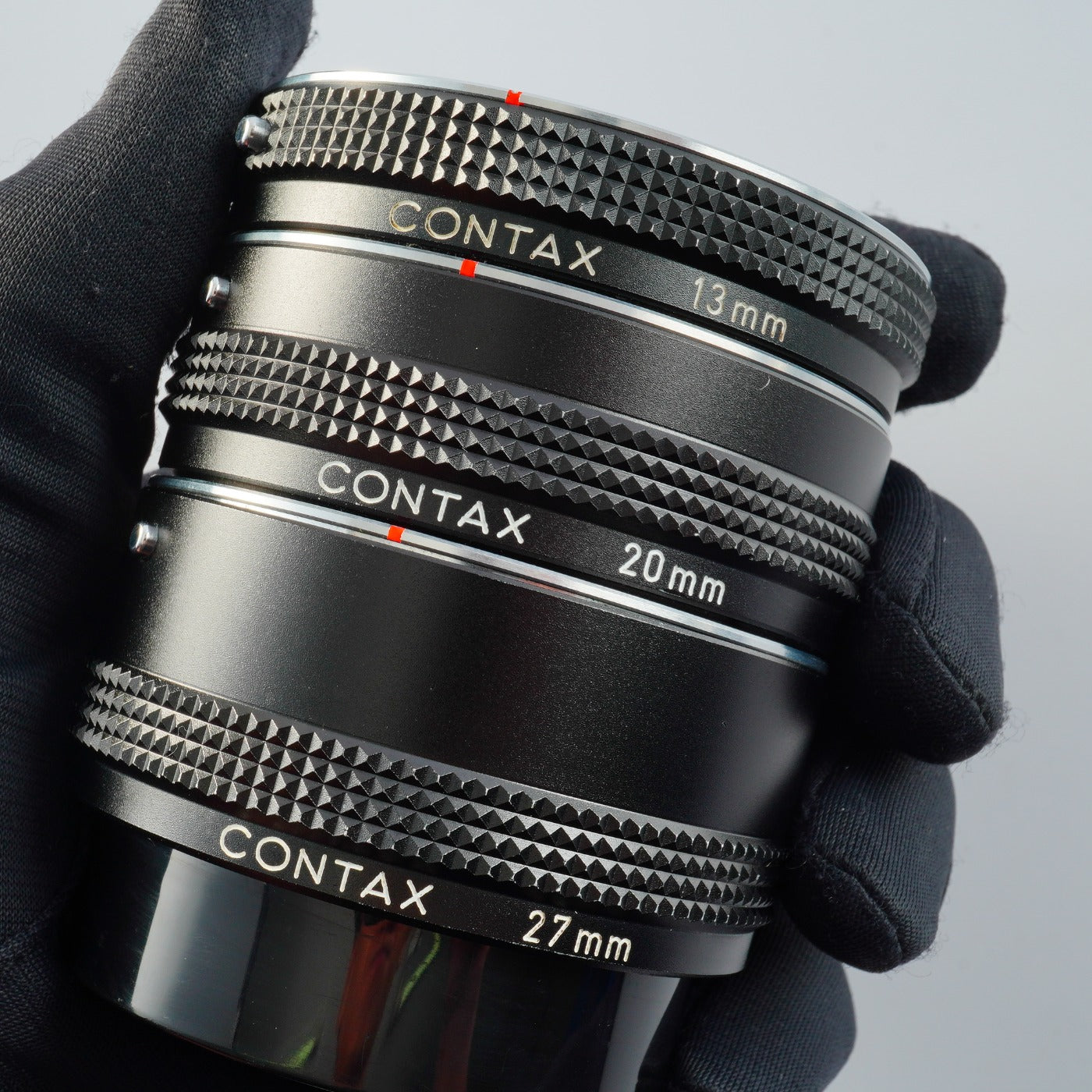 CONTAX Macro Lens Extension Tube Set 13mm 20mm 27mm カメラ関連アクセサリー