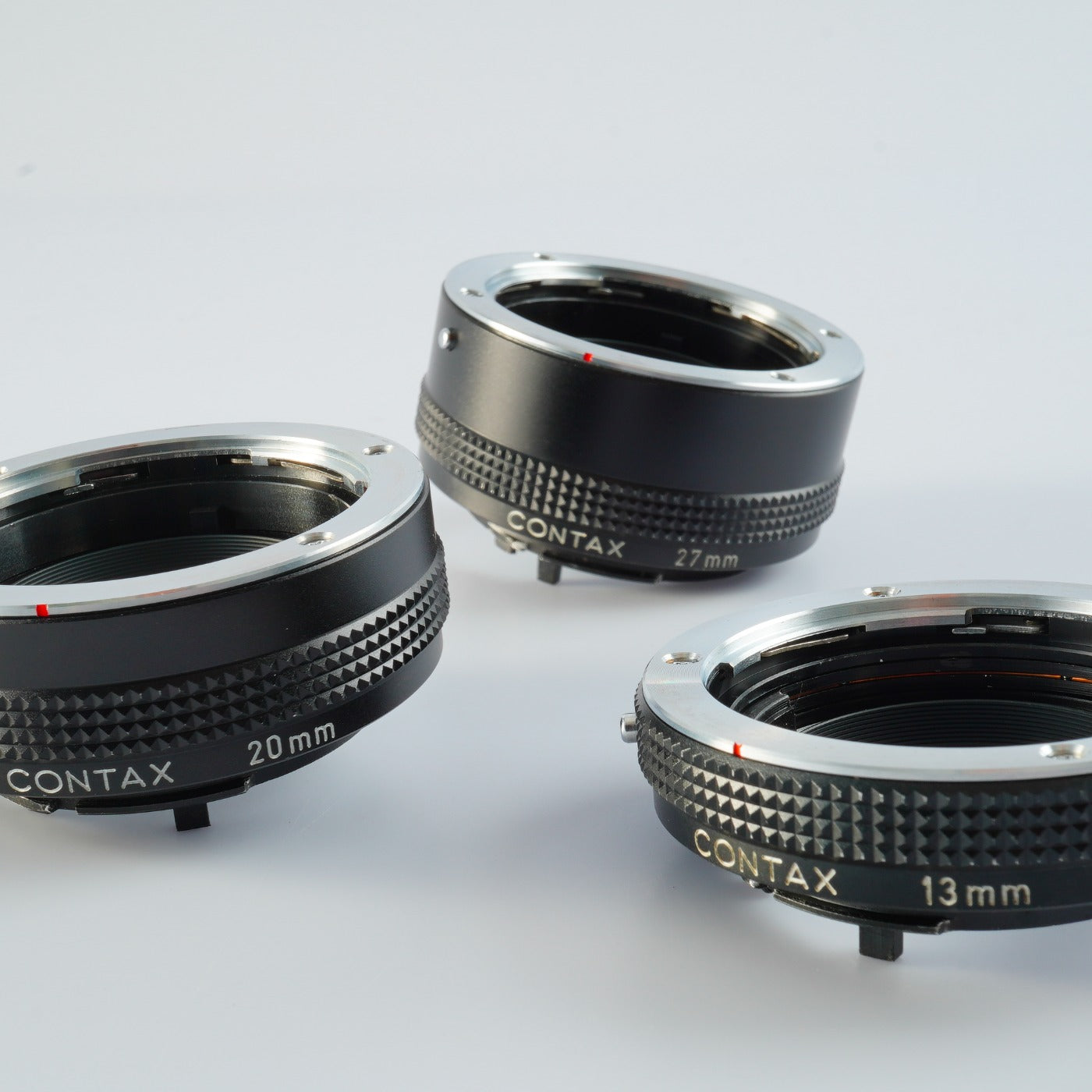 CONTAX Macro Lens Extension Tube Set 13mm 20mm 27mm カメラ関連アクセサリー