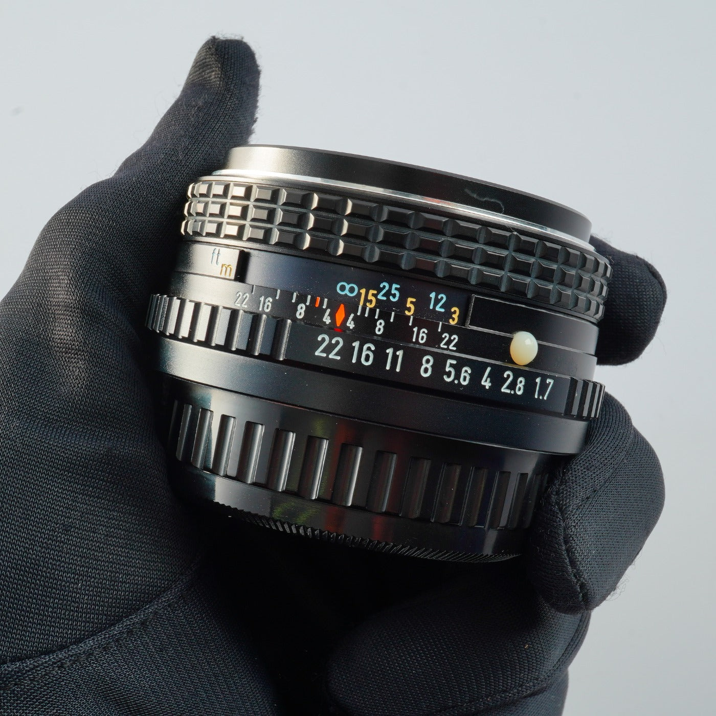 SMC PENTAX M 50mm f/1.7 (für Pentax K) Festbrennweitenobjektiv