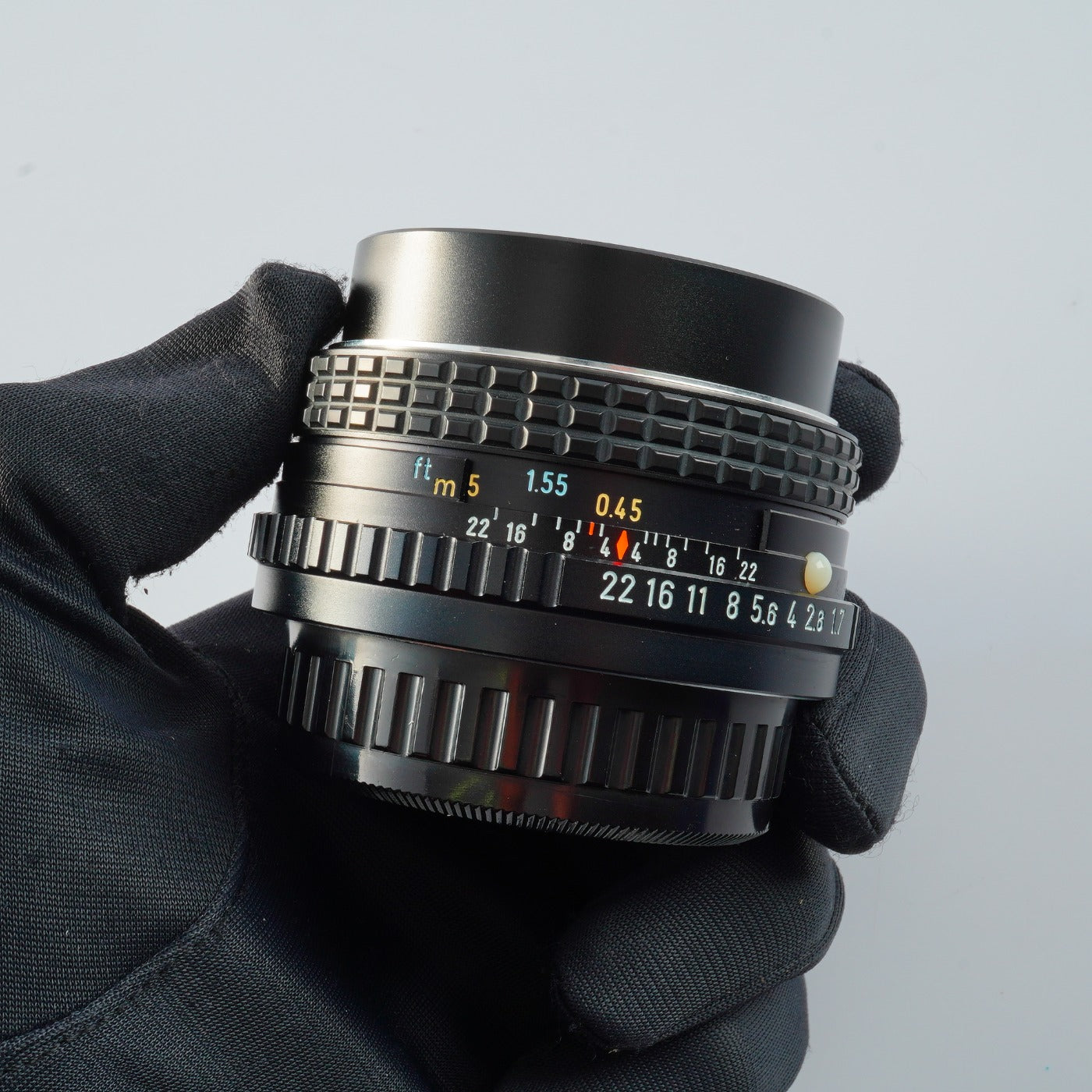 SMC PENTAX M 50mm f/1.7 (für Pentax K) Festbrennweitenobjektiv