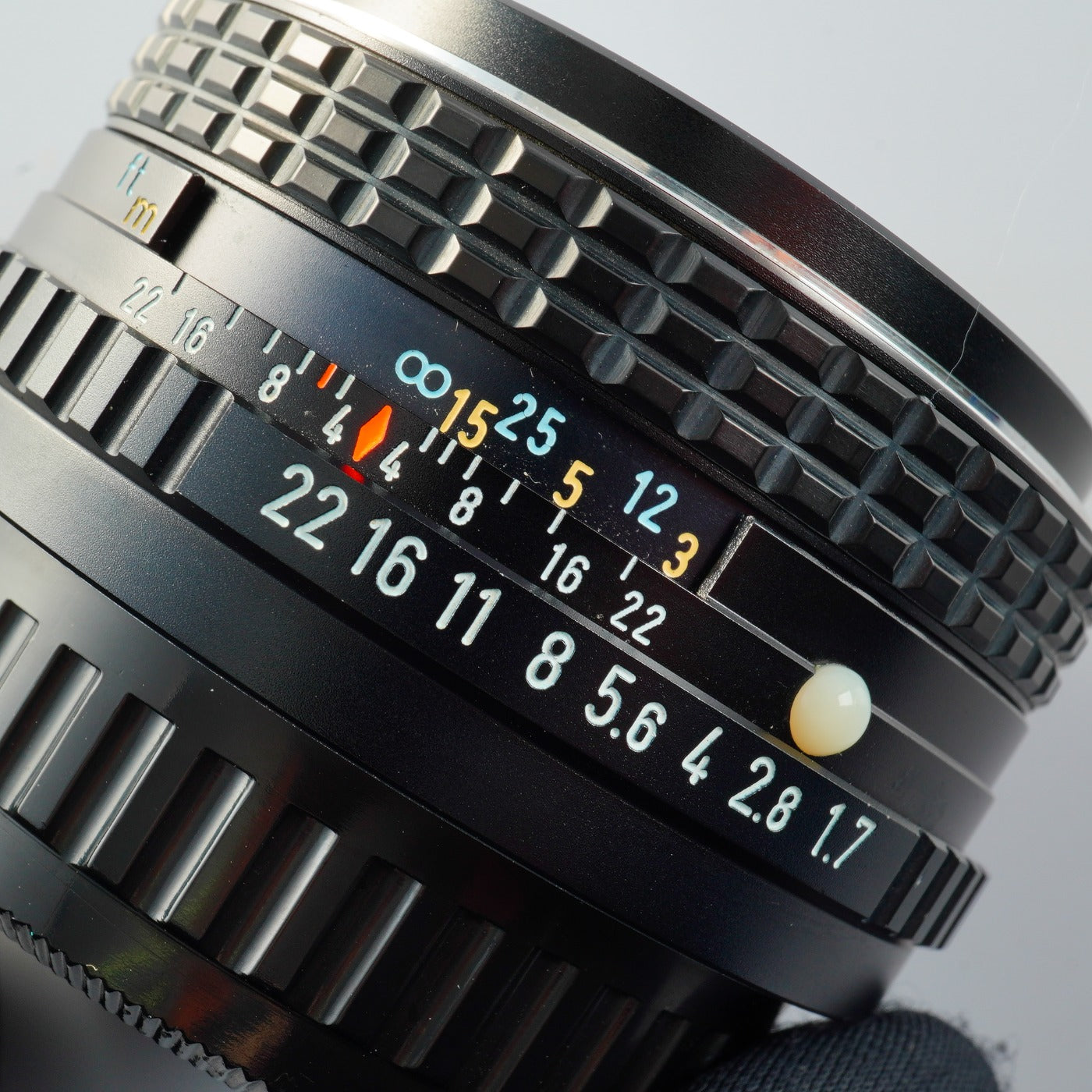 SMC PENTAX M 50mm f/1.7 (für Pentax K) Festbrennweitenobjektiv