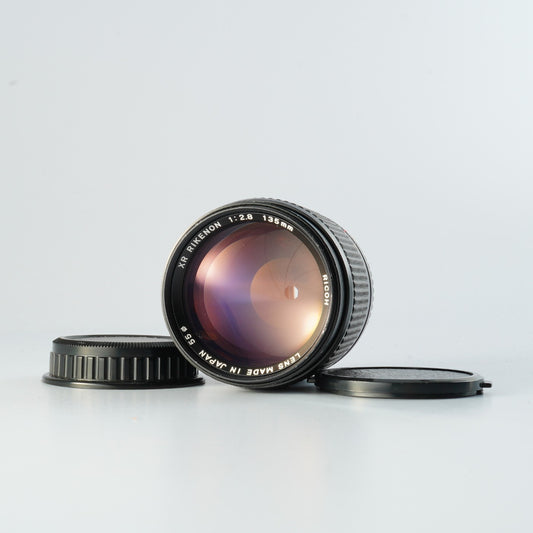 Ricoh XR RIKENON 135mm F/2.8 + Rikoh Extention Tube (Pentax K用) 単焦点レンズ