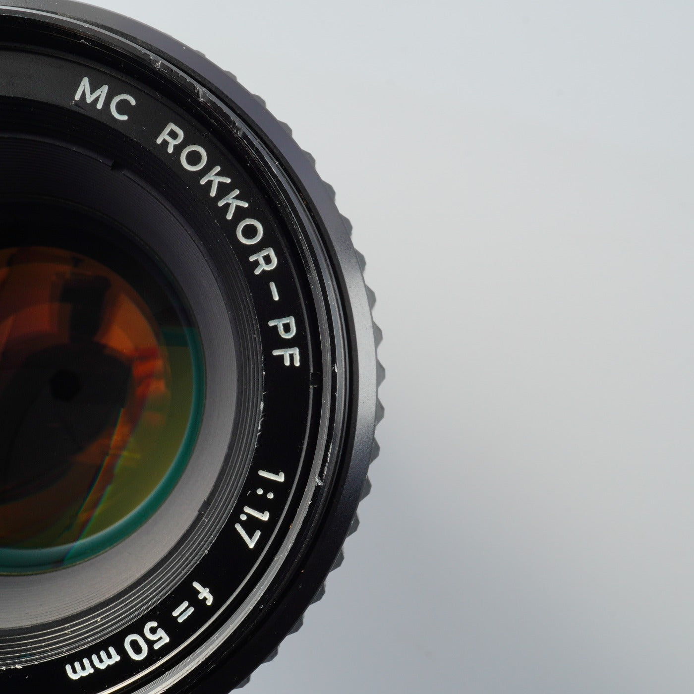 MINOLTA MC ROKKOR-PF 50mm F/1.7 単焦点レンズ