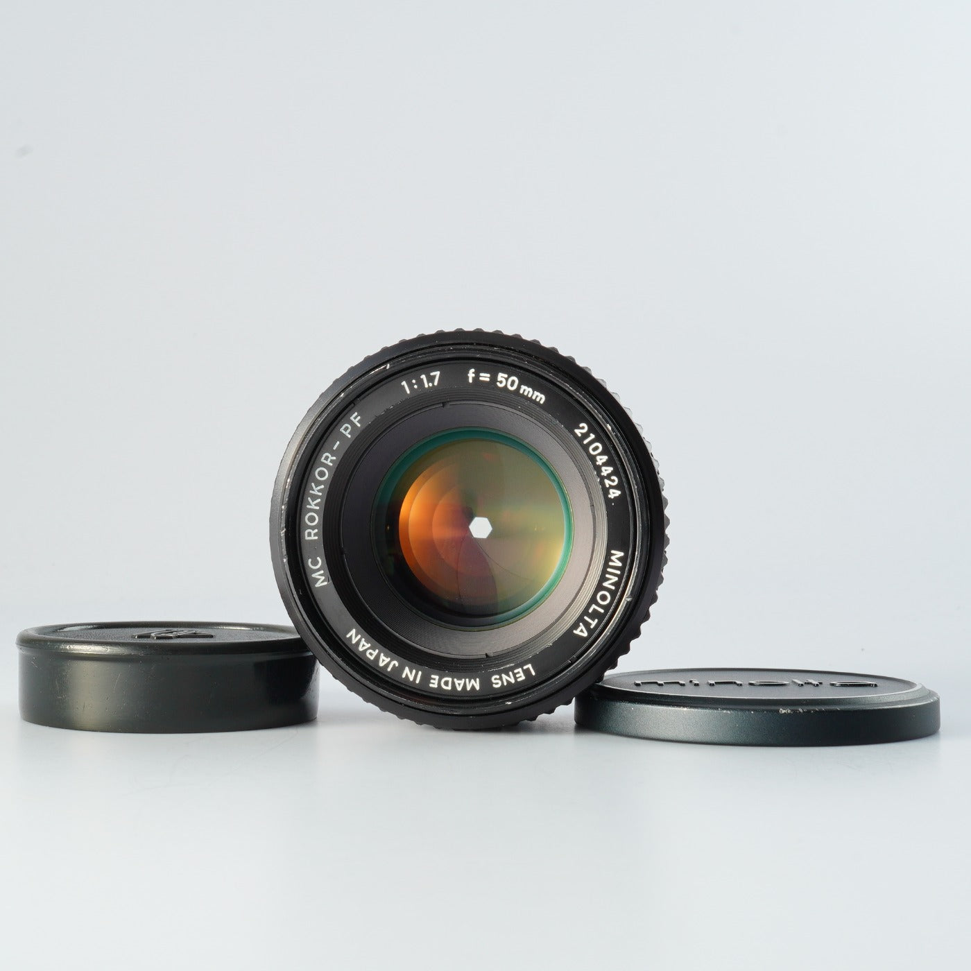 MINOLTA MC ROKKOR-PF 50mm F/1.7 単焦点レンズ – 山田写真機店