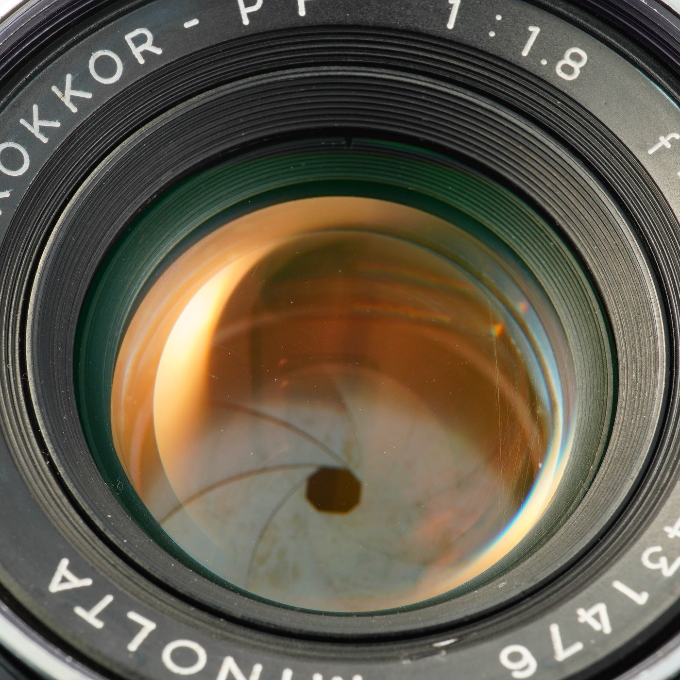 MINOLTA Auto Rokkor-PF 55mm f/1.8 単焦点レンズ