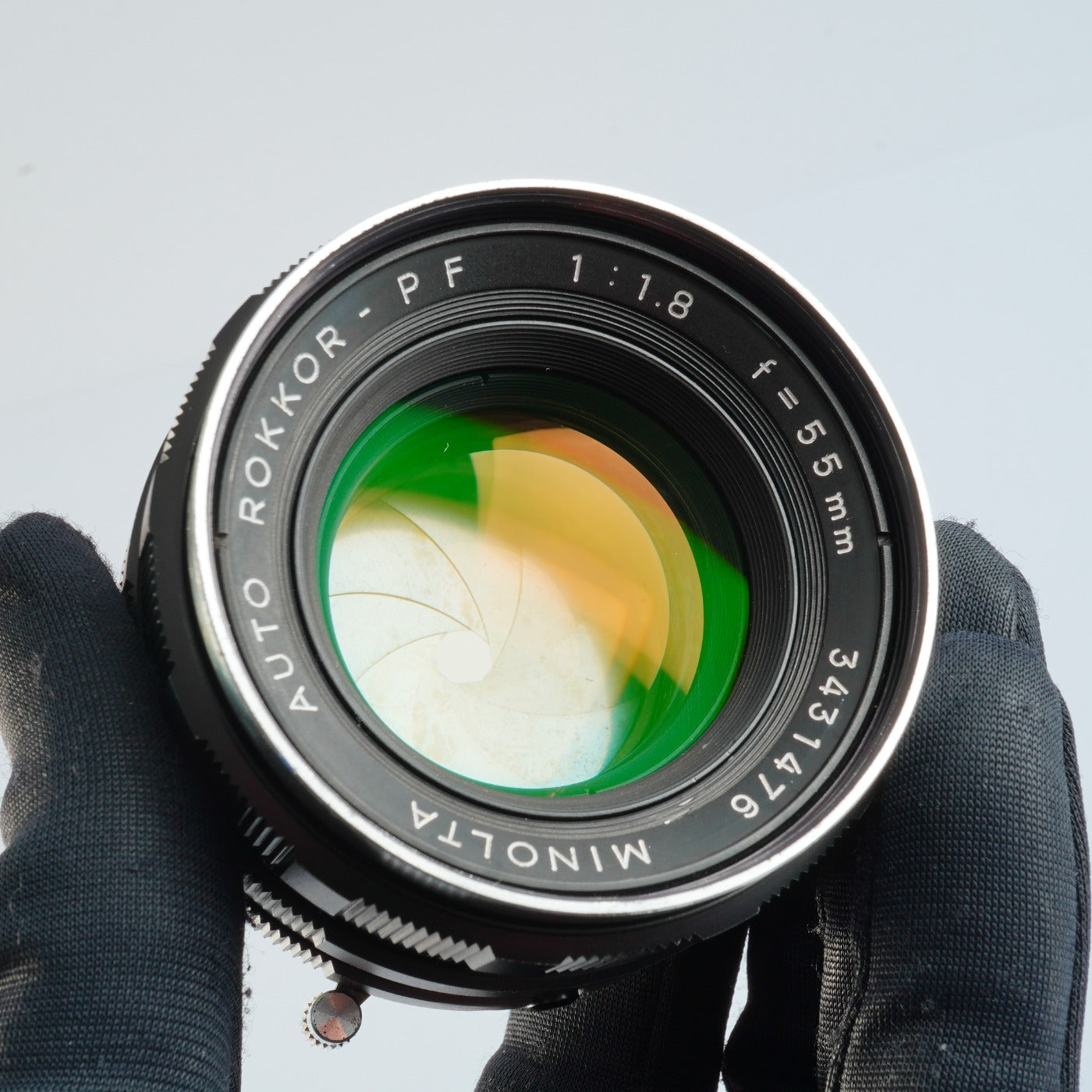 MINOLTA Auto Rokkor-PF 55mm f/1.8 単焦点レンズ