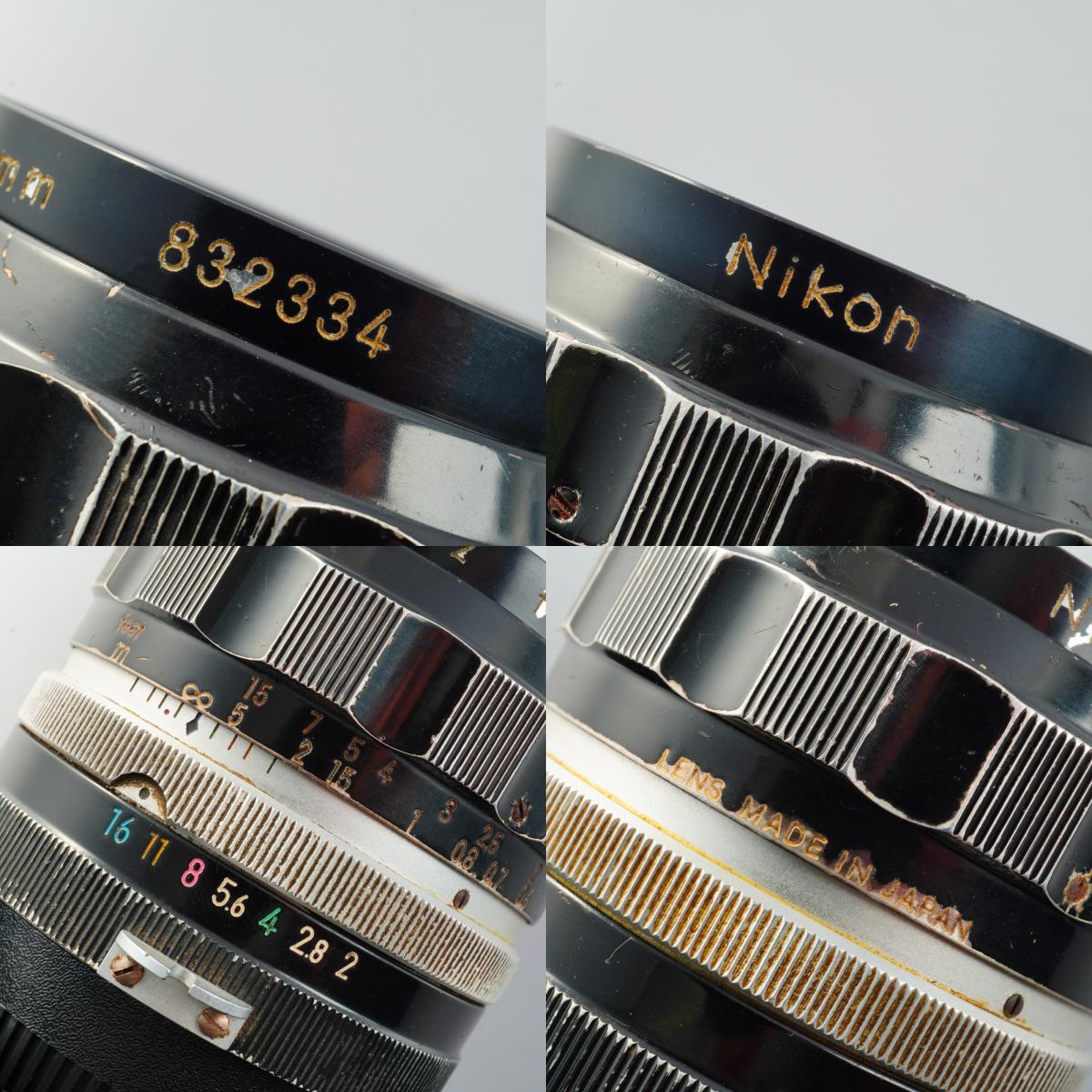 Nikon Nikkor-O Auto 非Ai 35mm F/2 単焦点レンズ