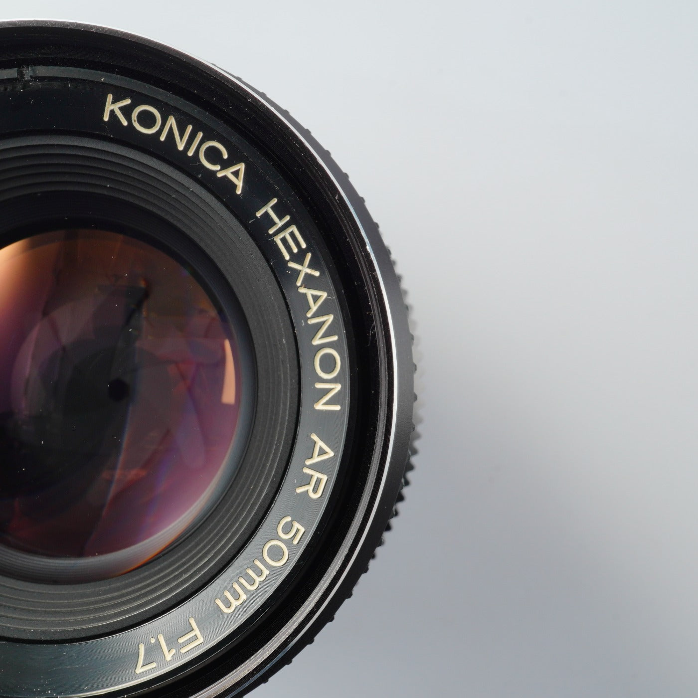 Konica Hexanon AR 50mm f/1.7 単焦点レンズ