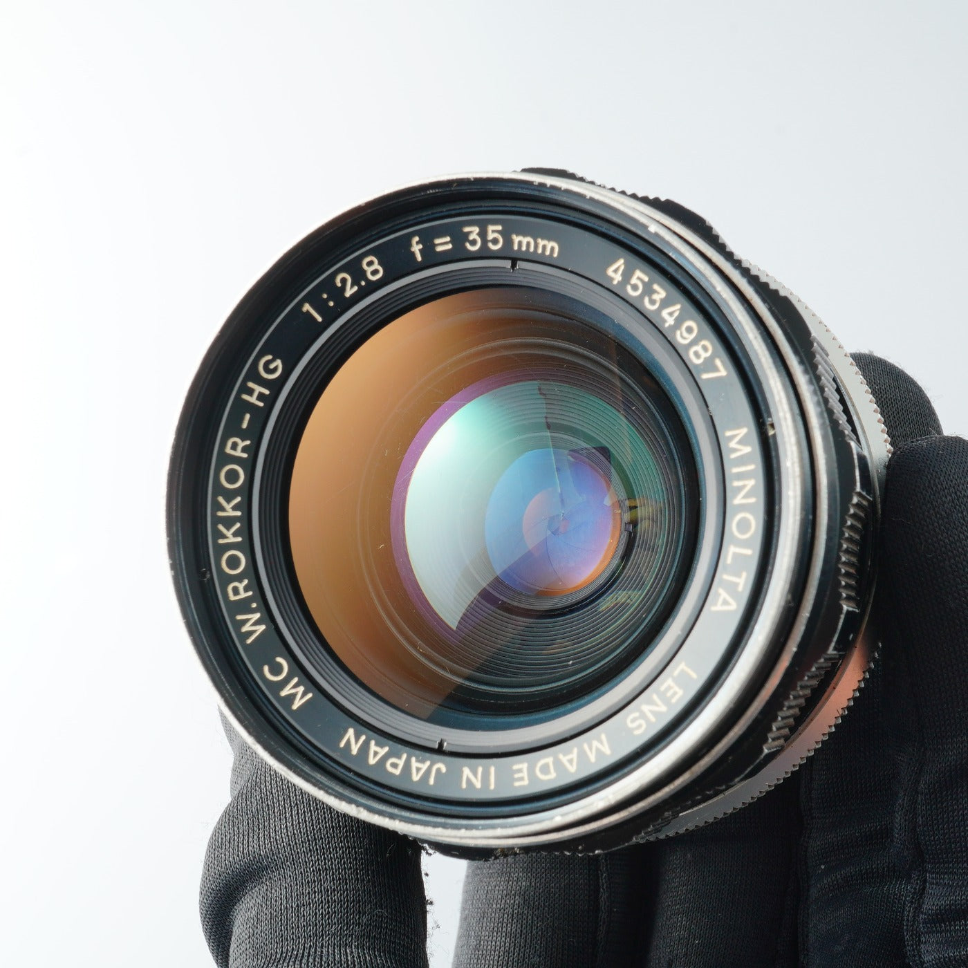 MINOLTA MC W.Rokkor-HG 35mm f/2.8 単焦点レンズ