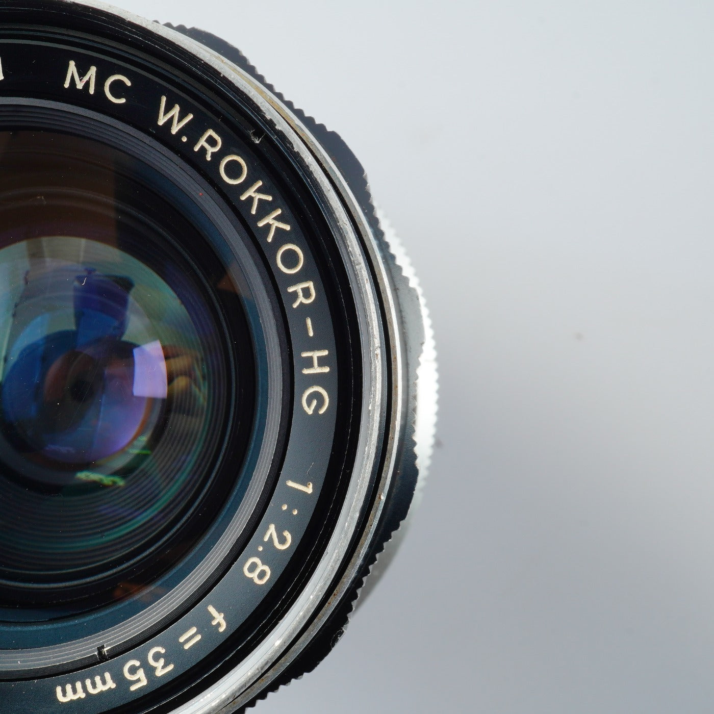 MINOLTA MC W.Rokkor-HG 35mm f/2.8 単焦点レンズ