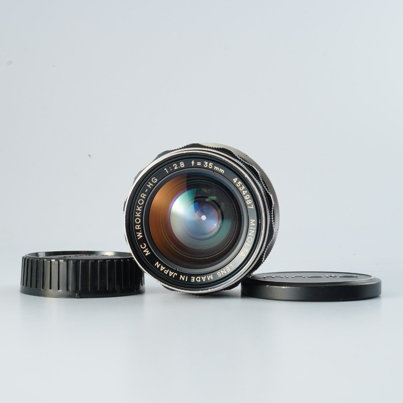 MINOLTA MC W.Rokkor-HG 35mm f/2.8 単焦点レンズ – 山田写真機店