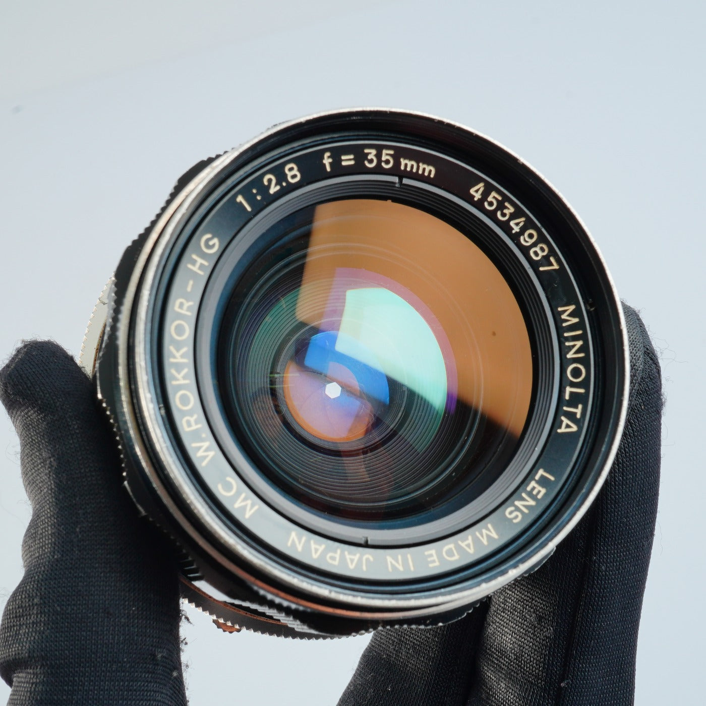 MINOLTA MC W.Rokkor-HG 35mm f/2.8 単焦点レンズ