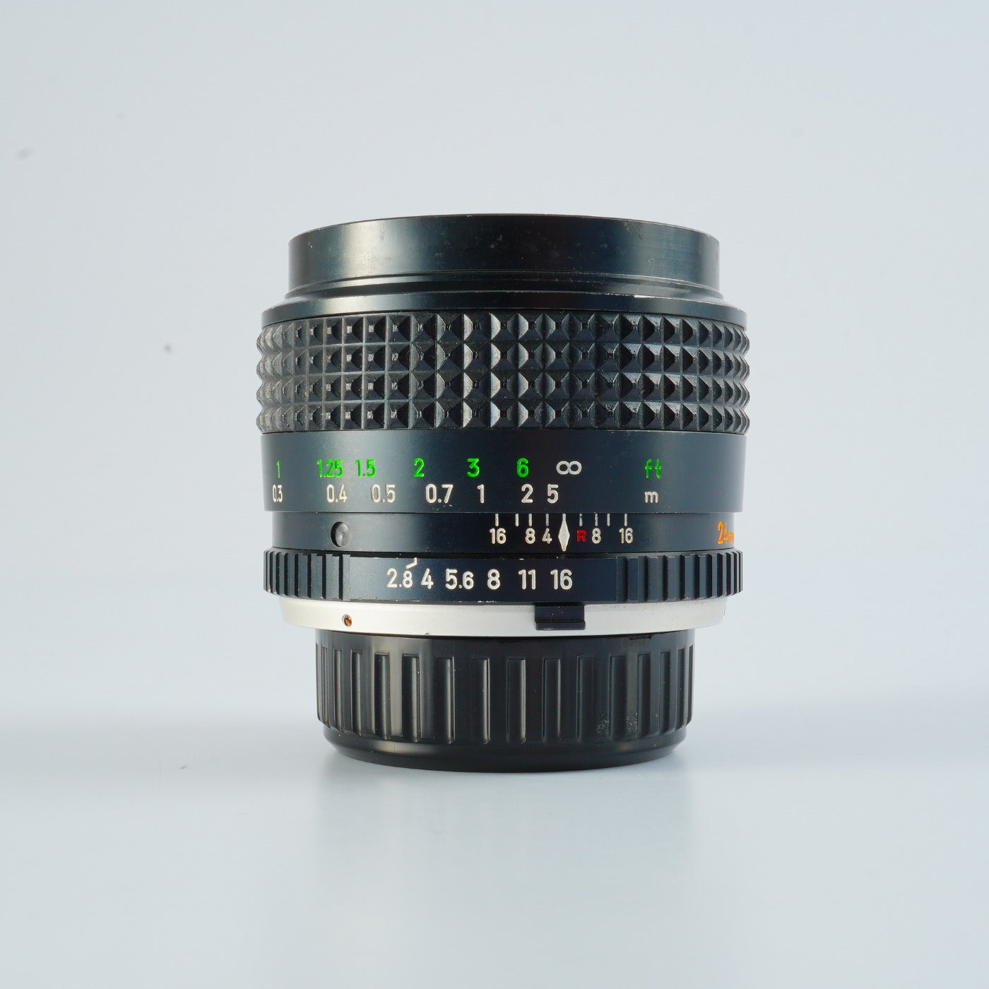 MINOLTA MC W.Rokkor 24mm F/2.8 prime lens