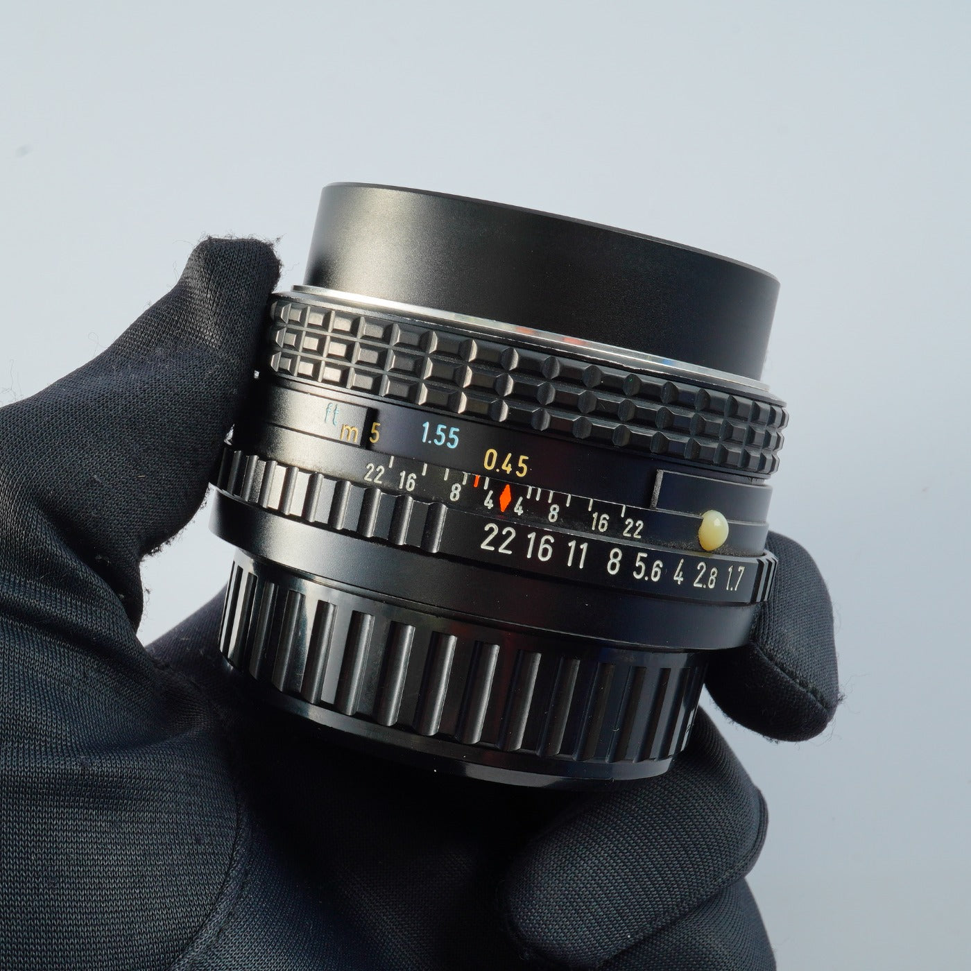 SMC PENTAX M 50mm f/1.7 (für Pentax K) Festbrennweitenobjektiv