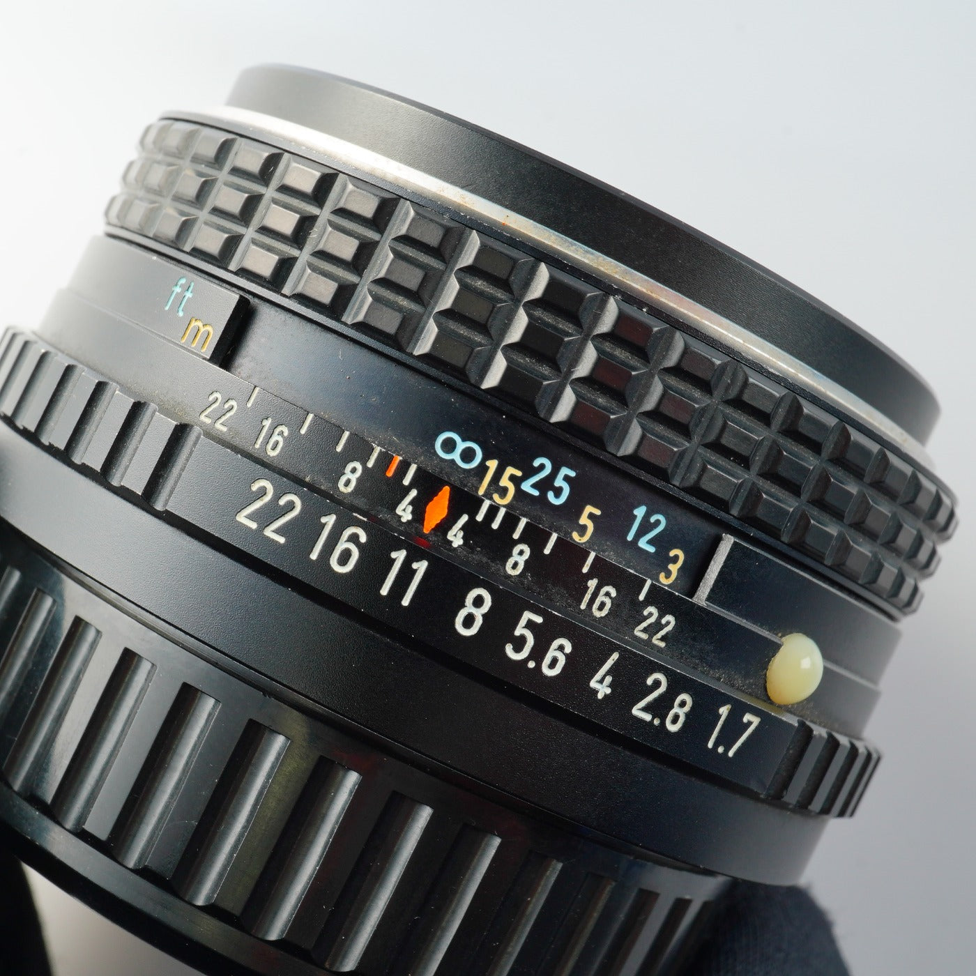 SMC PENTAX M 50mm f/1.7 (für Pentax K) Festbrennweitenobjektiv