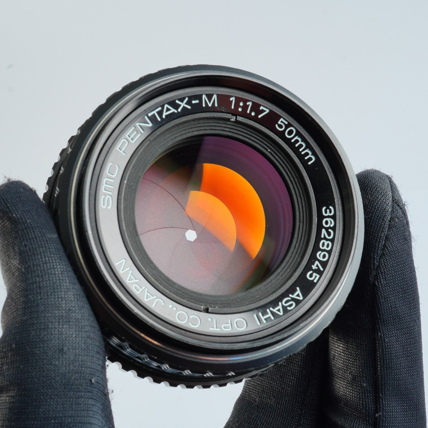 SMC PENTAX M 50mm f/1.7 (für Pentax K) Festbrennweitenobjektiv