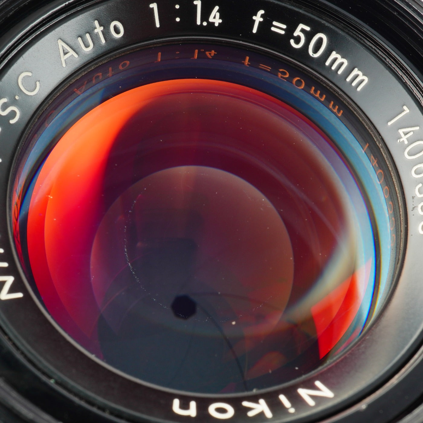 Nikon NIKKOR-S.C 50mm F/1.4 非Ai 単焦点レンズ