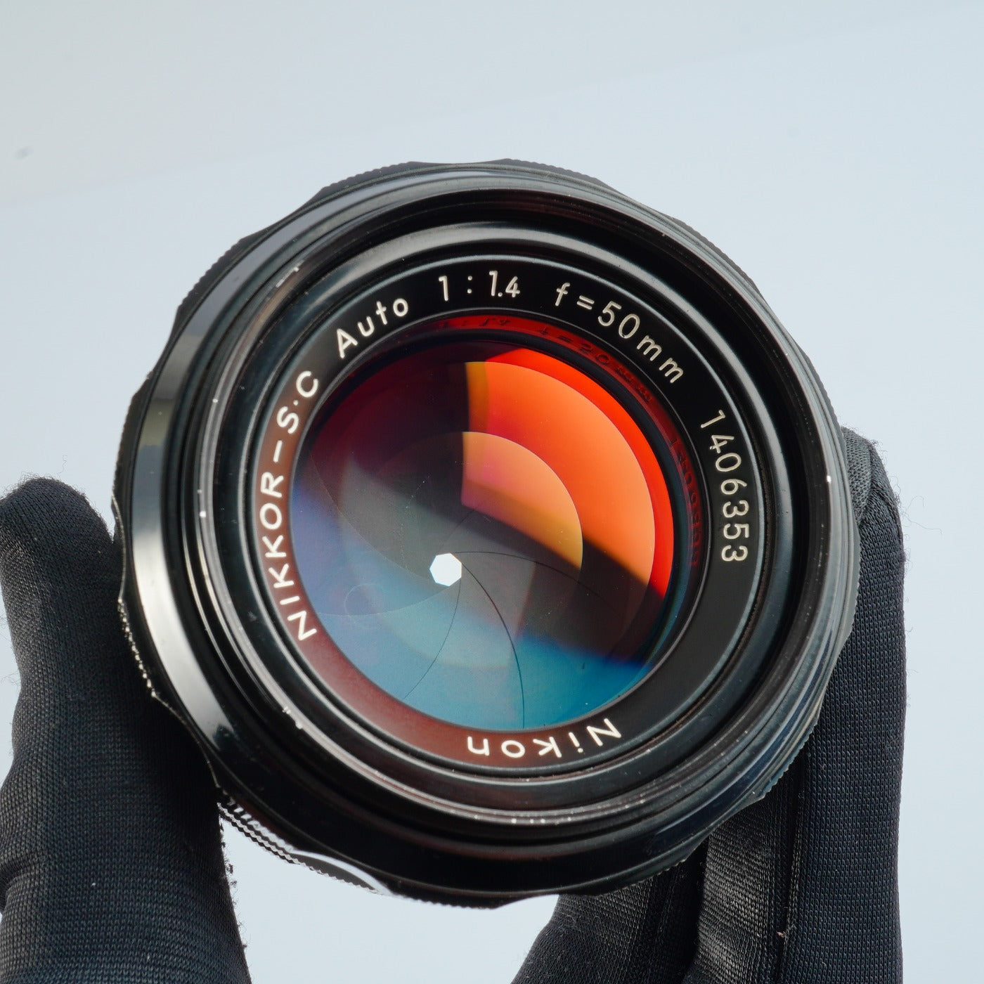 Nikon NIKKOR-S.C 50mm F/1.4 非Ai 単焦点レンズ