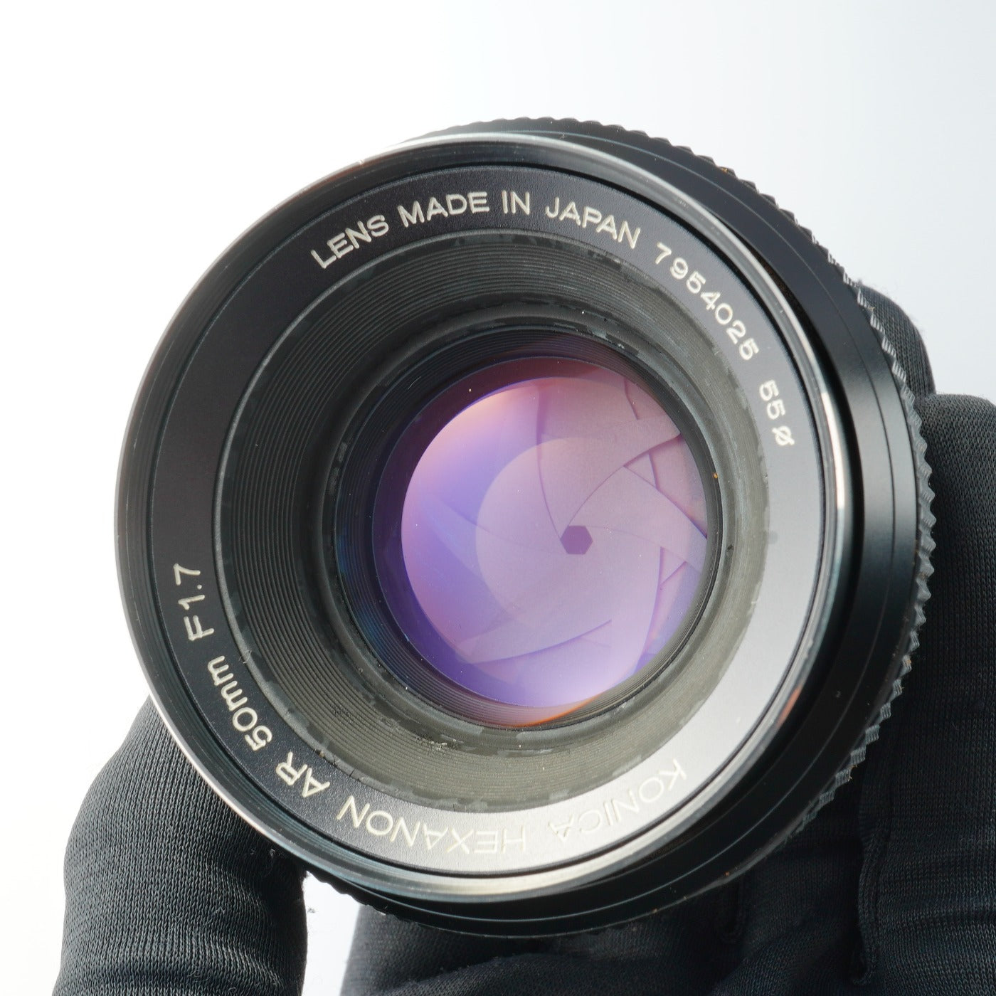 Konica Hexanon AR 50mm F/1.7 単焦点レンズ