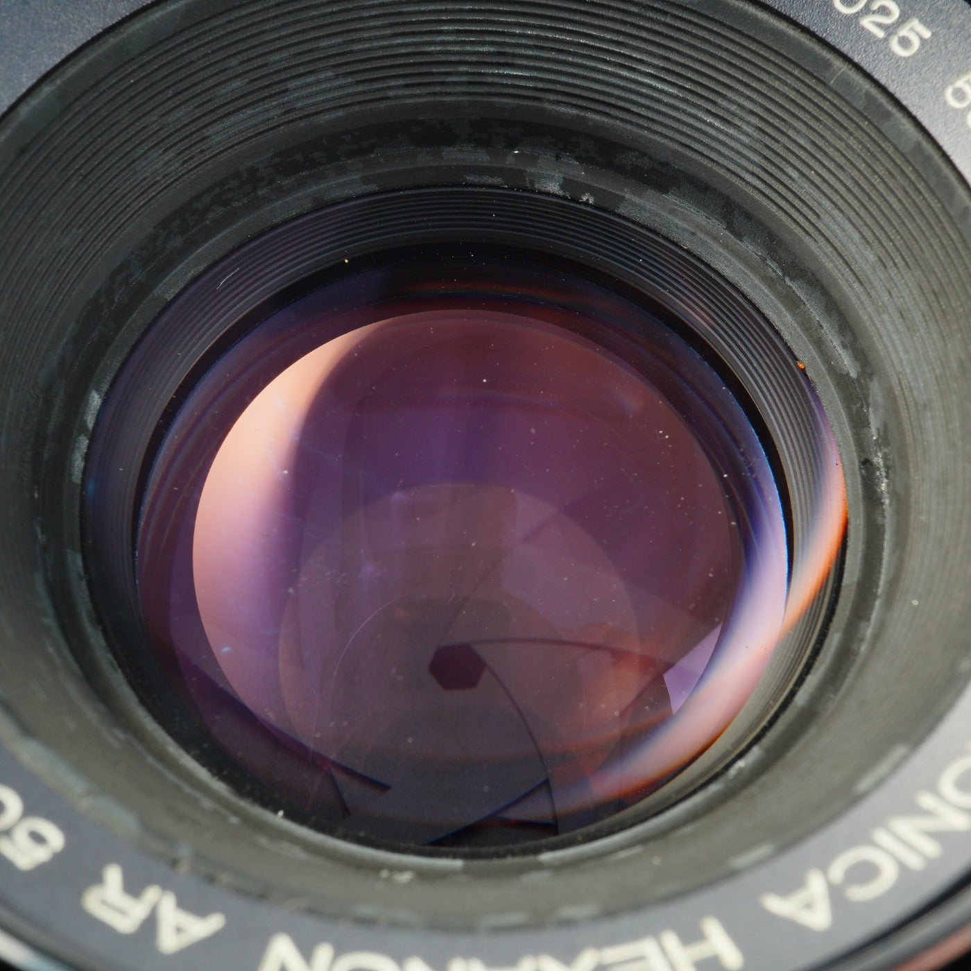 Konica Hexanon AR 50mm F/1.7 単焦点レンズ
