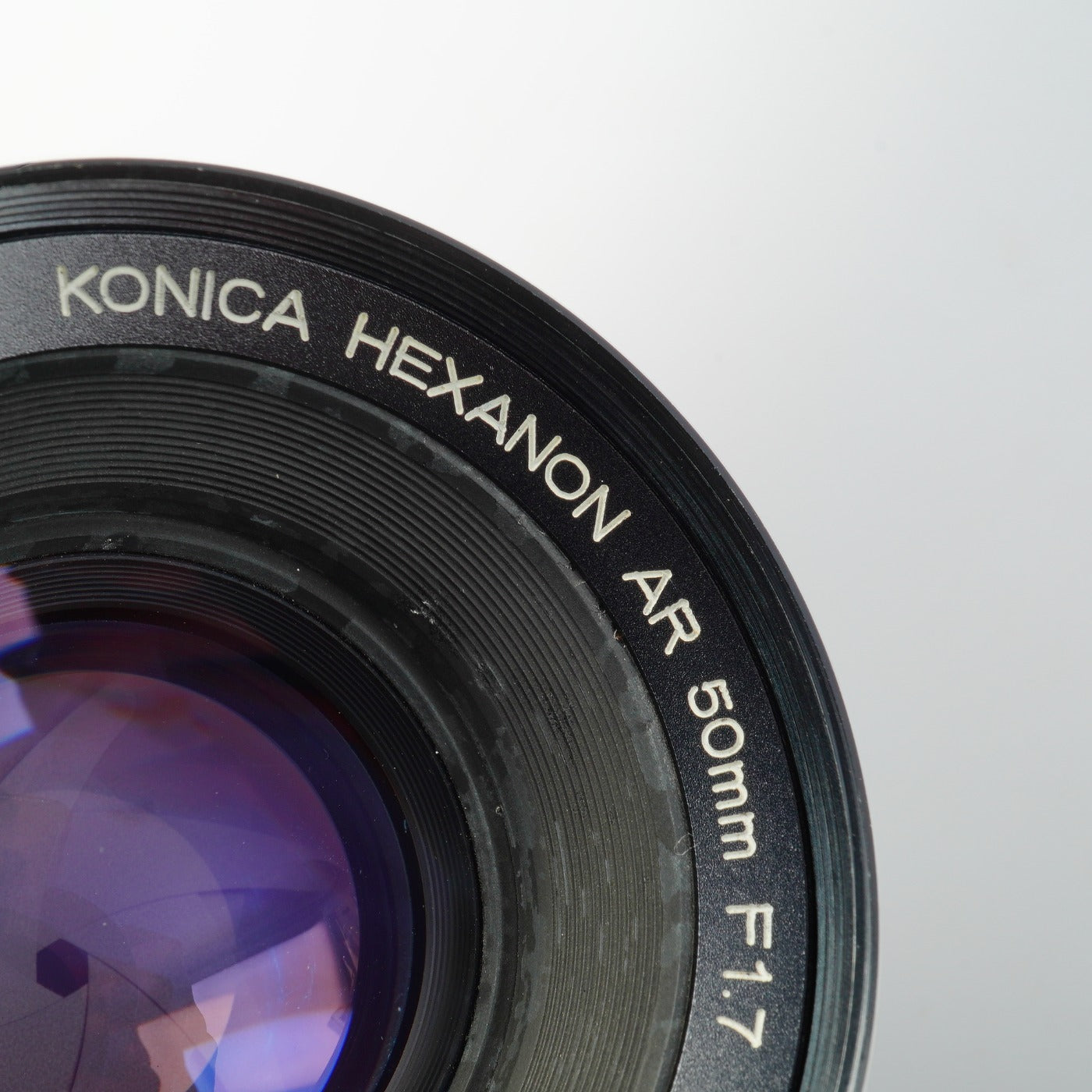 Konica Hexanon AR 50mm F/1.7 単焦点レンズ