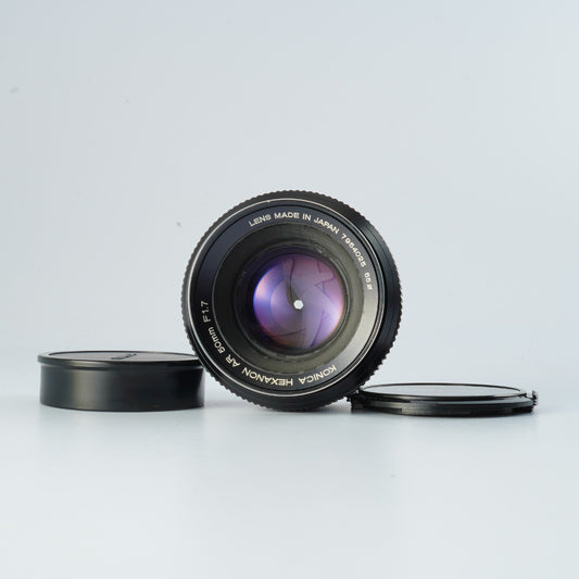 Konica Hexanon AR 50mm F/1.7 単焦点レンズ