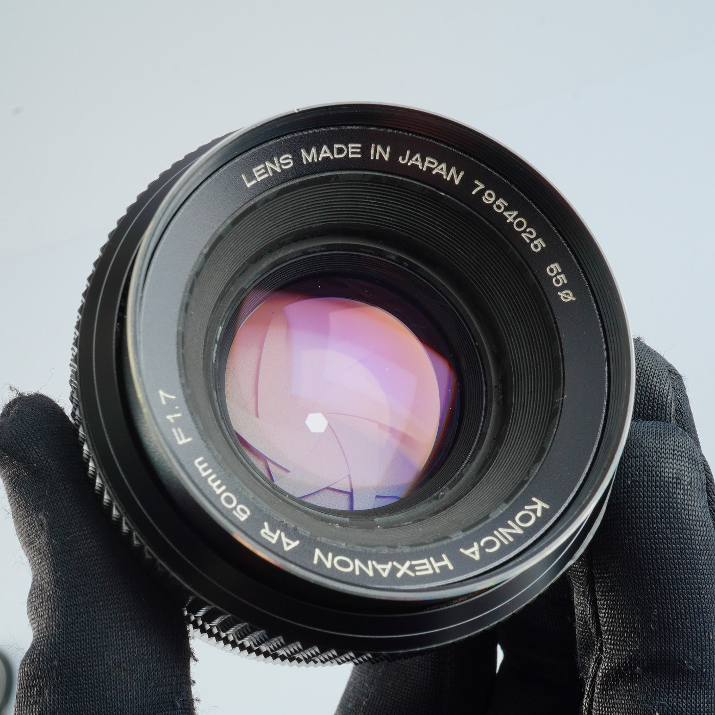 Konica Hexanon AR 50mm F/1.7 単焦点レンズ