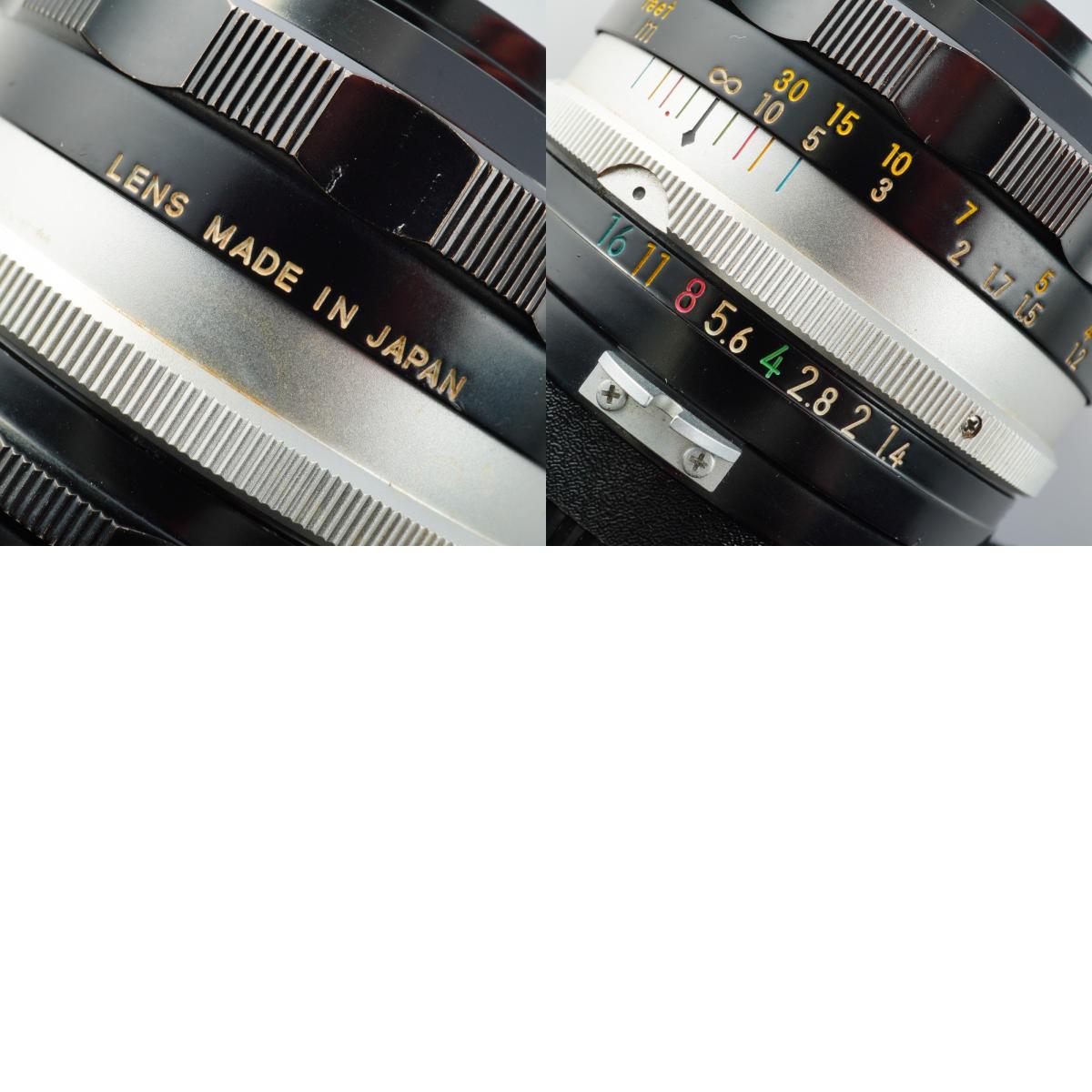 Nikon Nikkor-S.C Auto 50mm F/1.4 非Ai 単焦点レンズ