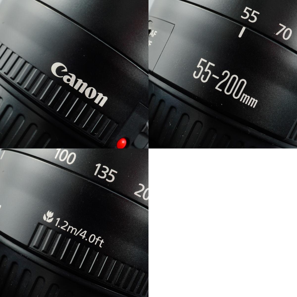 Canon EF 55-200mm F/4.5-5.6 II USM ズームレンズ