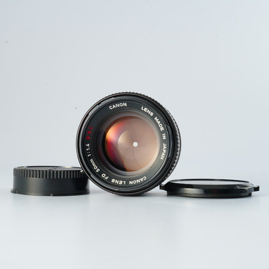 Canon FD 50mm F/1.4 S.S.C. "o" 単焦点レンズ