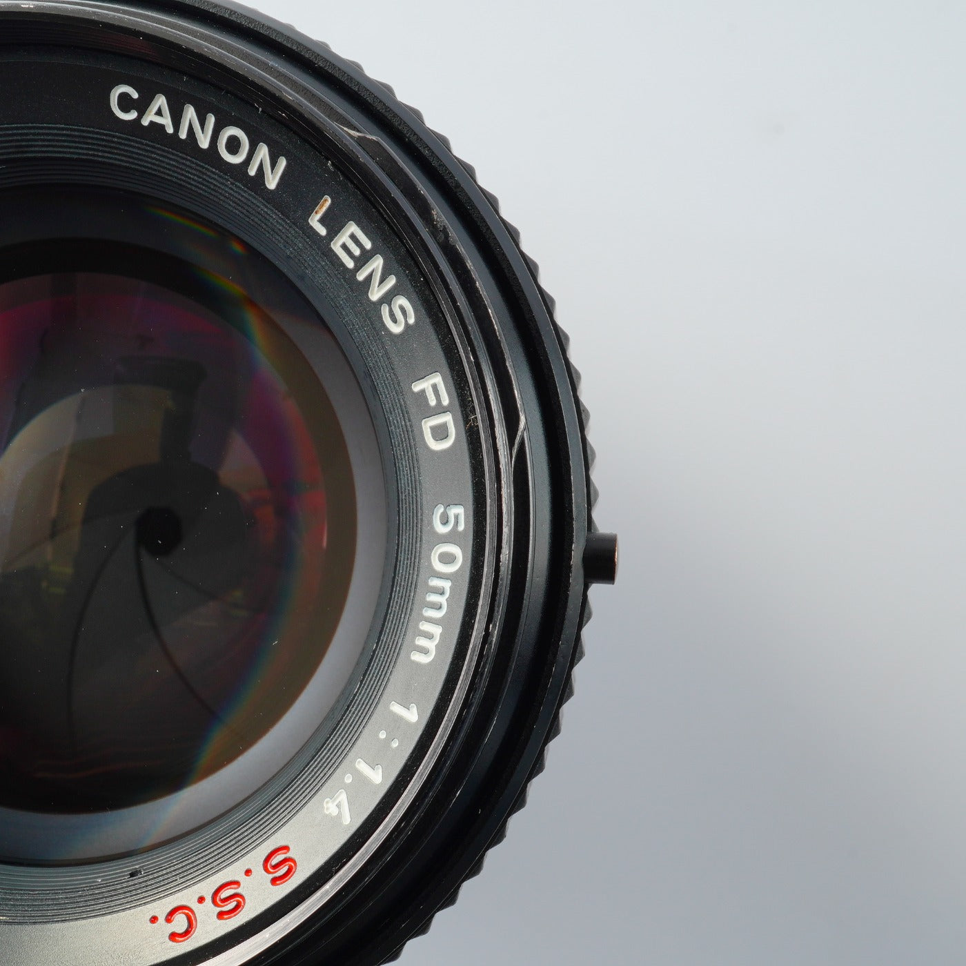 Canon FD 50mm F/1.4 S.S.C. "o" 単焦点レンズ