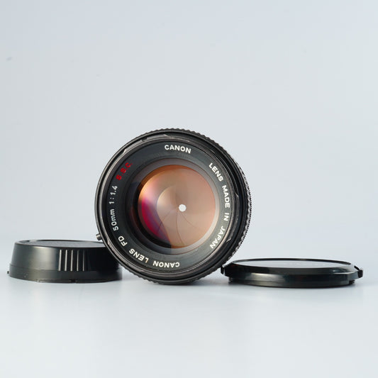 Canon FD 50mm F/1.4 S.S.C. "o" 単焦点レンズ