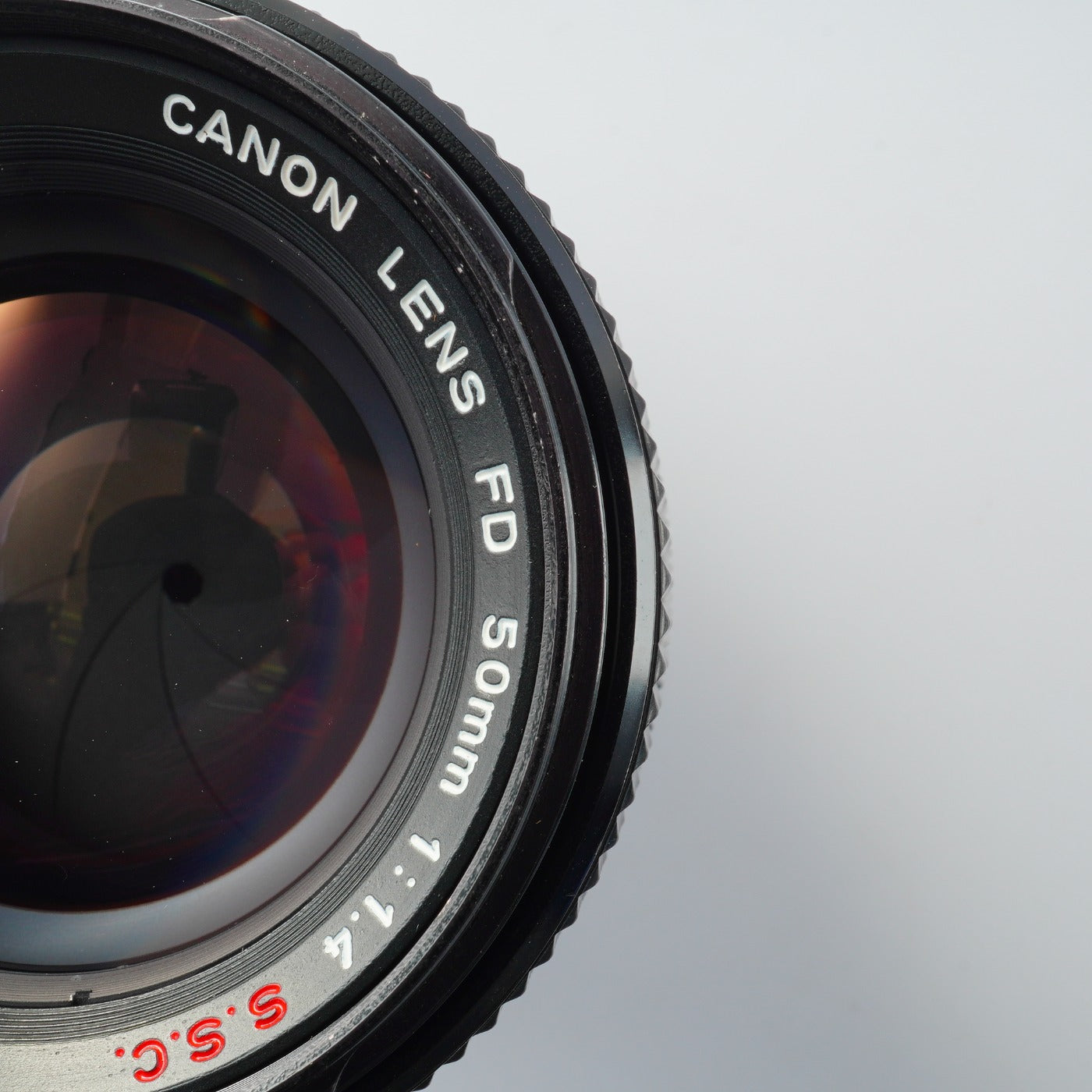 Canon FD 50mm F/1.4 S.S.C. A mark 単焦点レンズ