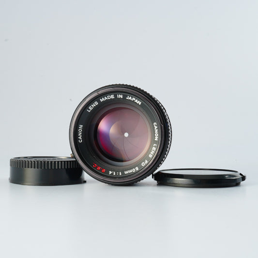 Canon FD 50mm F/1.4 S.S.C. A mark 単焦点レンズ