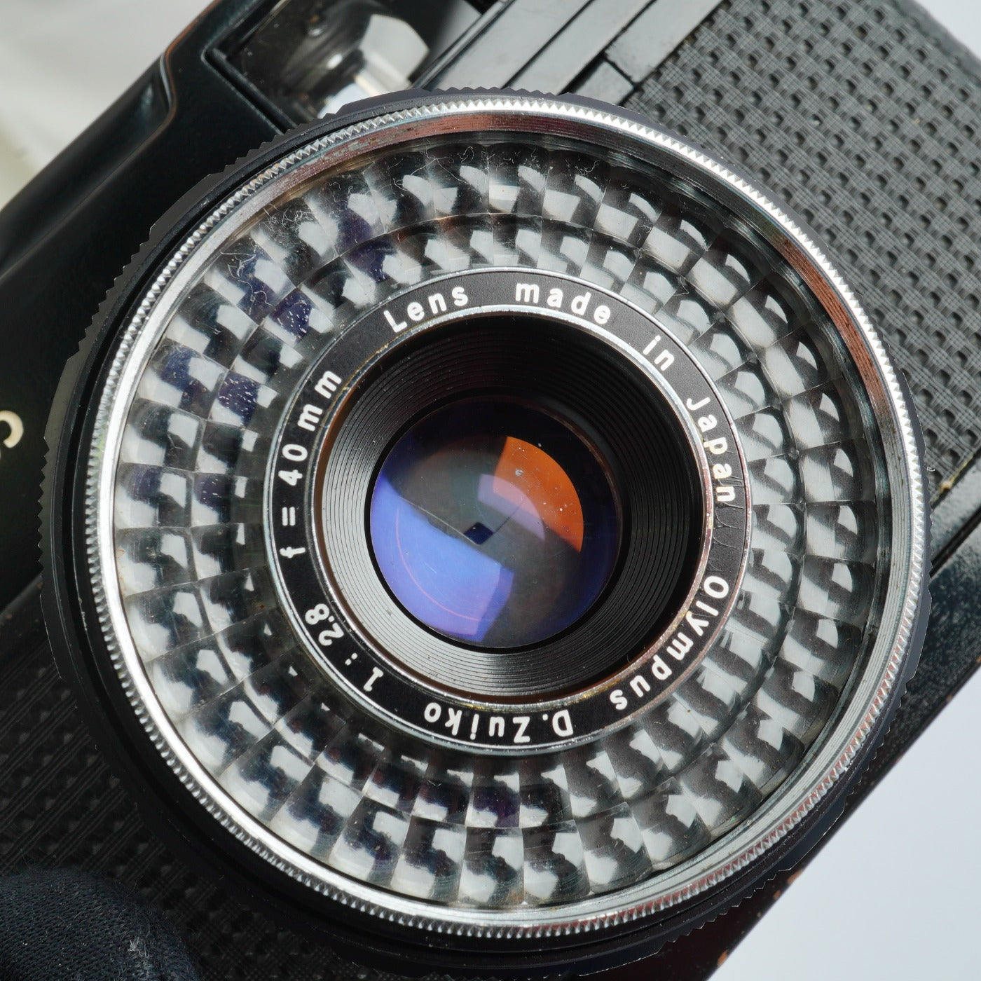 [Gewartet] OLYMPUS TRIP 35 40mm F/2.8 Schwarze Kompaktkamera