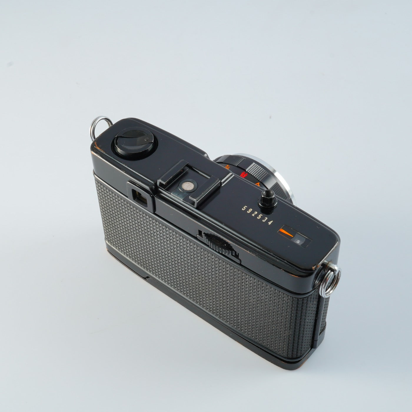 [Gewartet] OLYMPUS TRIP 35 40mm F/2.8 Schwarze Kompaktkamera