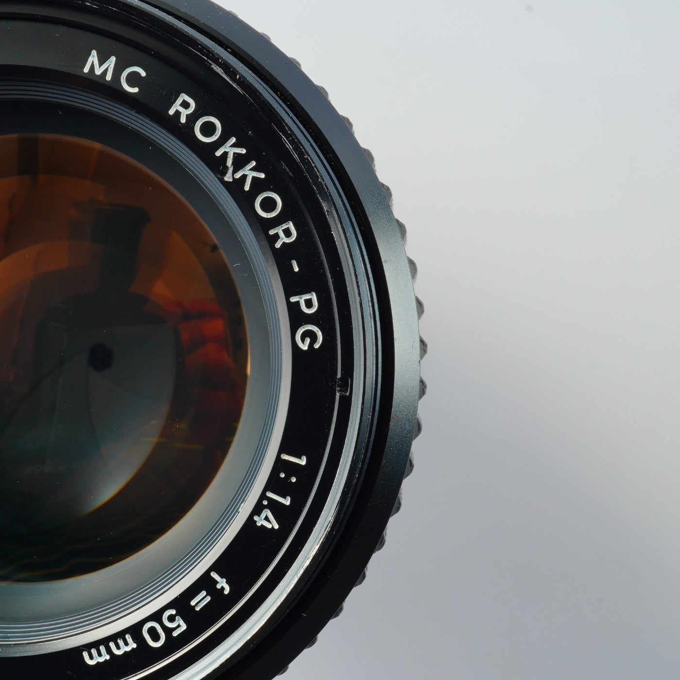 MINOLTA MC ROKKOR-PG 50mm F/1.4 単焦点レンズ