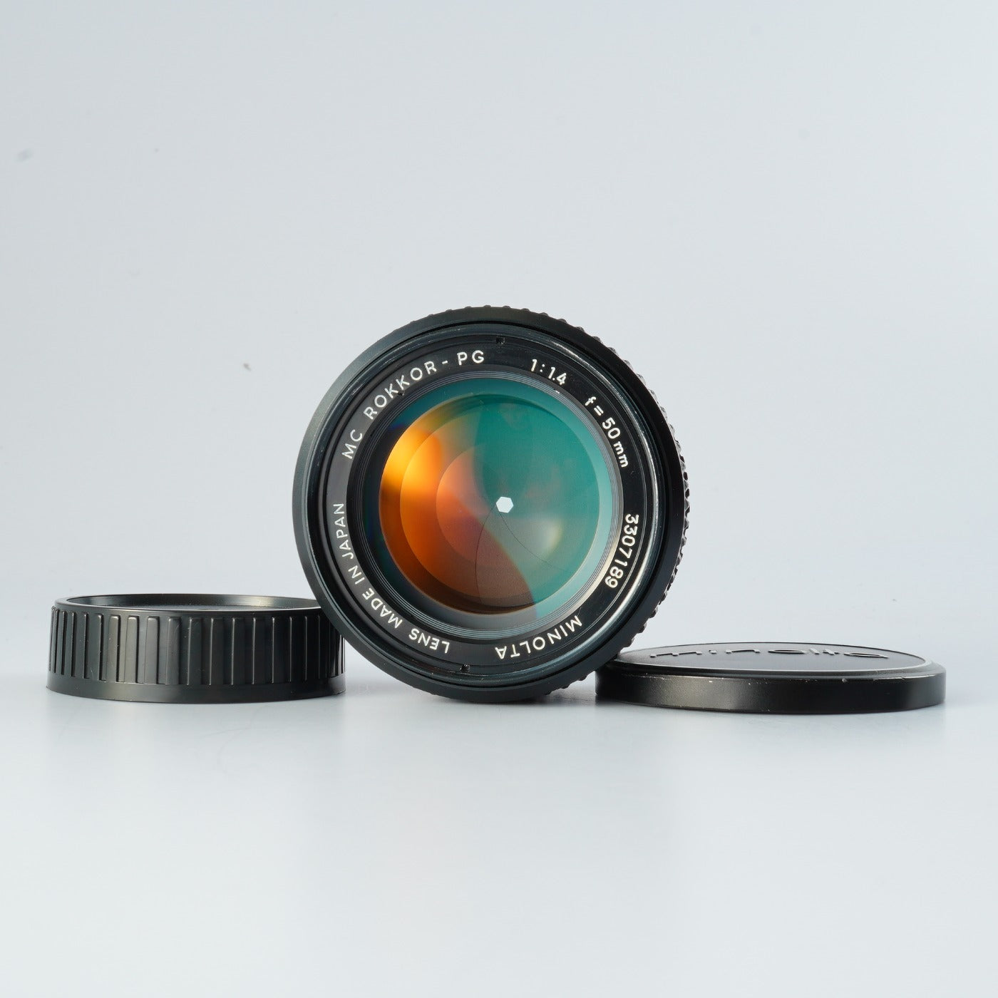 MINOLTA MC ROKKOR-PG 50mm F/1.4 単焦点レンズ