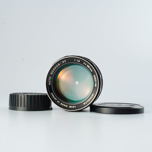 MINOLTA AUTO ROKKOR-PF 58mm F/1.4 単焦点レンズ