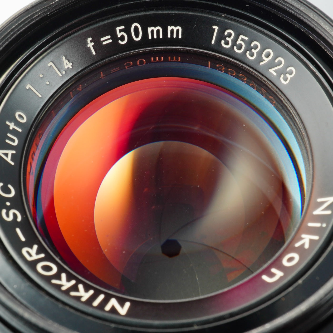 Nikon Nikkor-S.C Auto 50mm F/1.4 非Ai 単焦点レンズ
