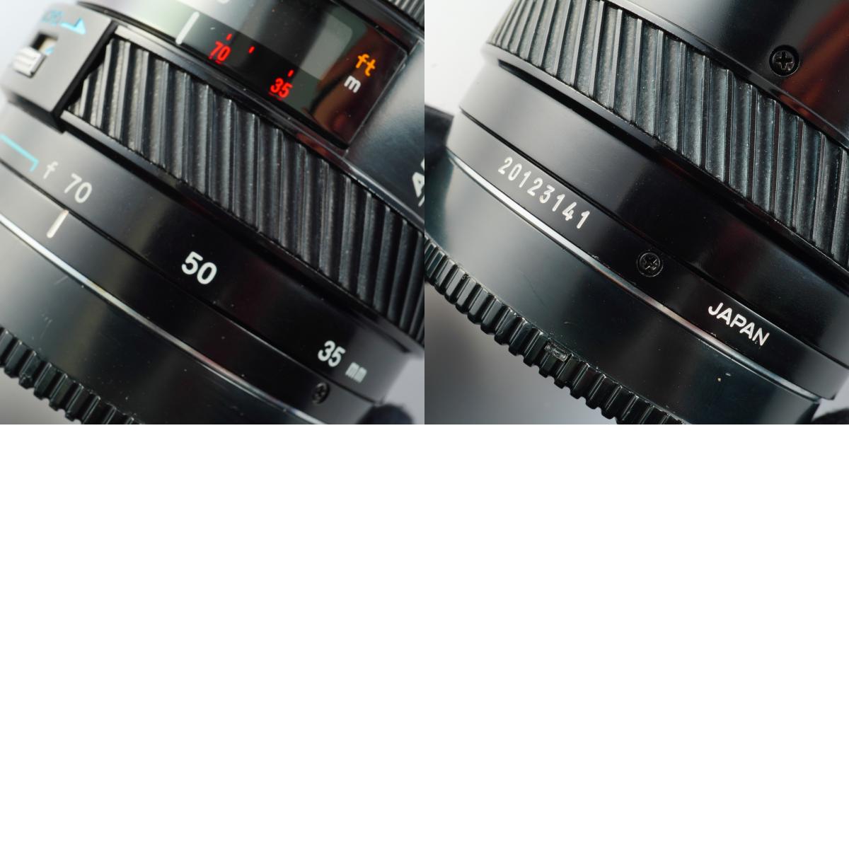 MINOLTA Maxxum AF Zoom 35-70mm F/4 Macro ズームレンズ