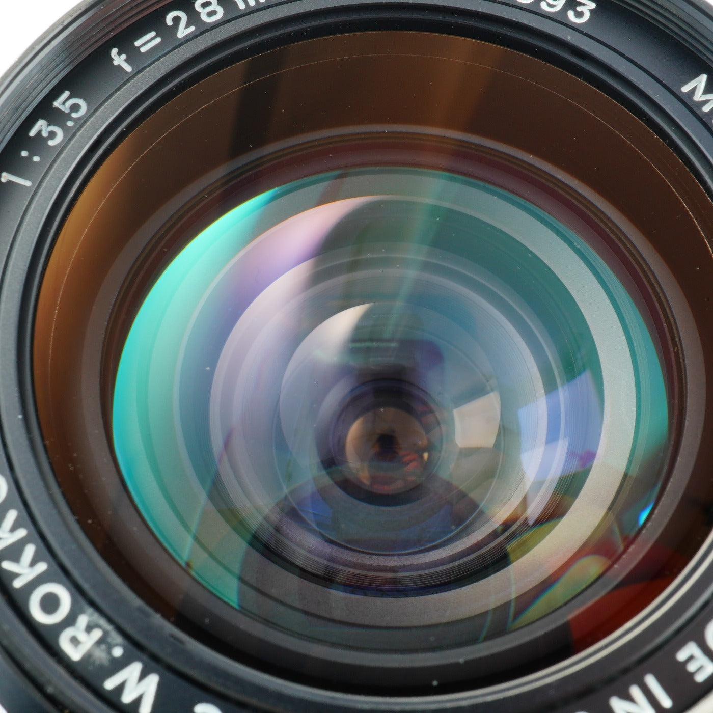 MINOLTA MC W.Rokkor SG 28mm F/3.5 単焦点レンズ
