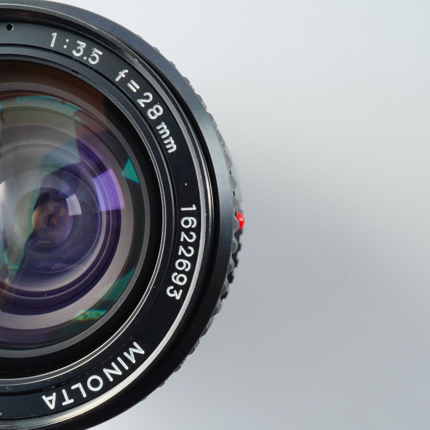 MINOLTA MC W.Rokkor SG 28mm F/3.5 単焦点レンズ