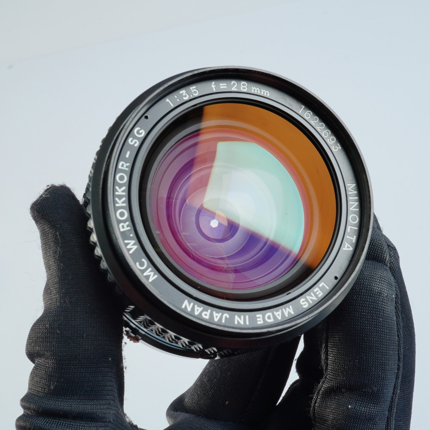 MINOLTA MC W.Rokkor SG 28mm F/3.5 単焦点レンズ