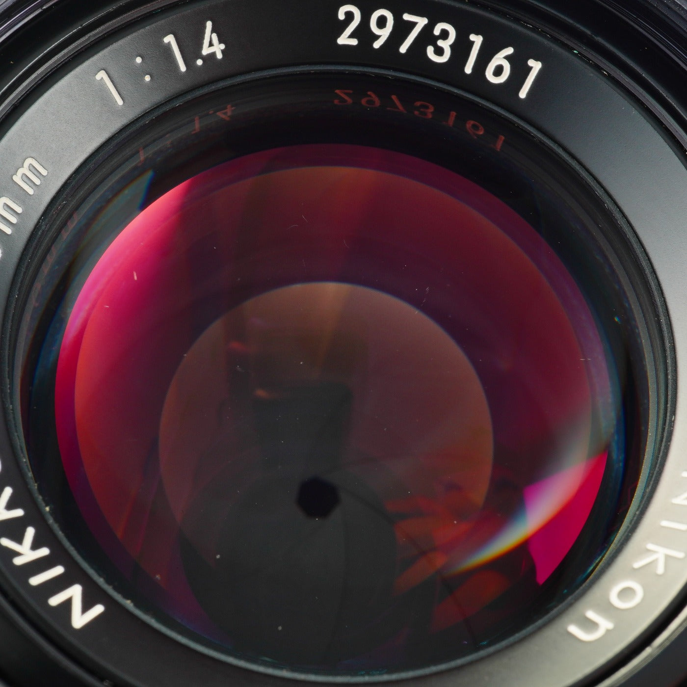 Nikon NIKKOR 非Ai 50mm F/1.4 単焦点レンズ