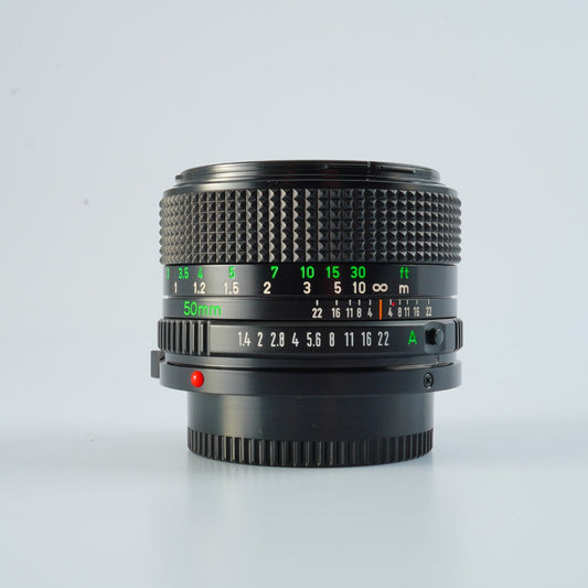 Canon NEW FD 50mm F/1.4 単焦点レンズ