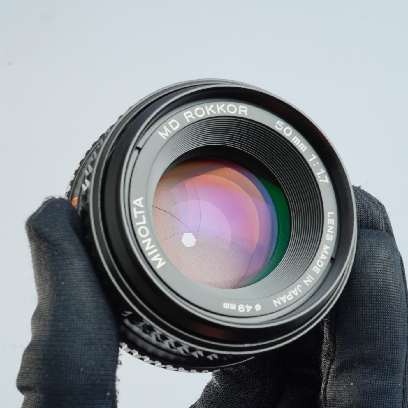 MINOLTA MD ROKKOR 50mm F/1.7 単焦点レンズ