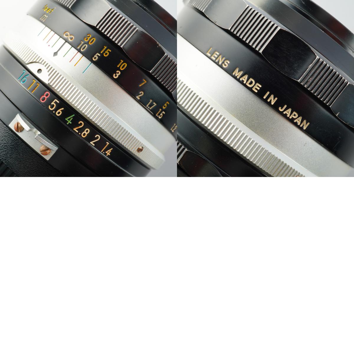 Nikon Nikkor-S.C Auto 50mm F/1.4 非Ai 単焦点レンズ