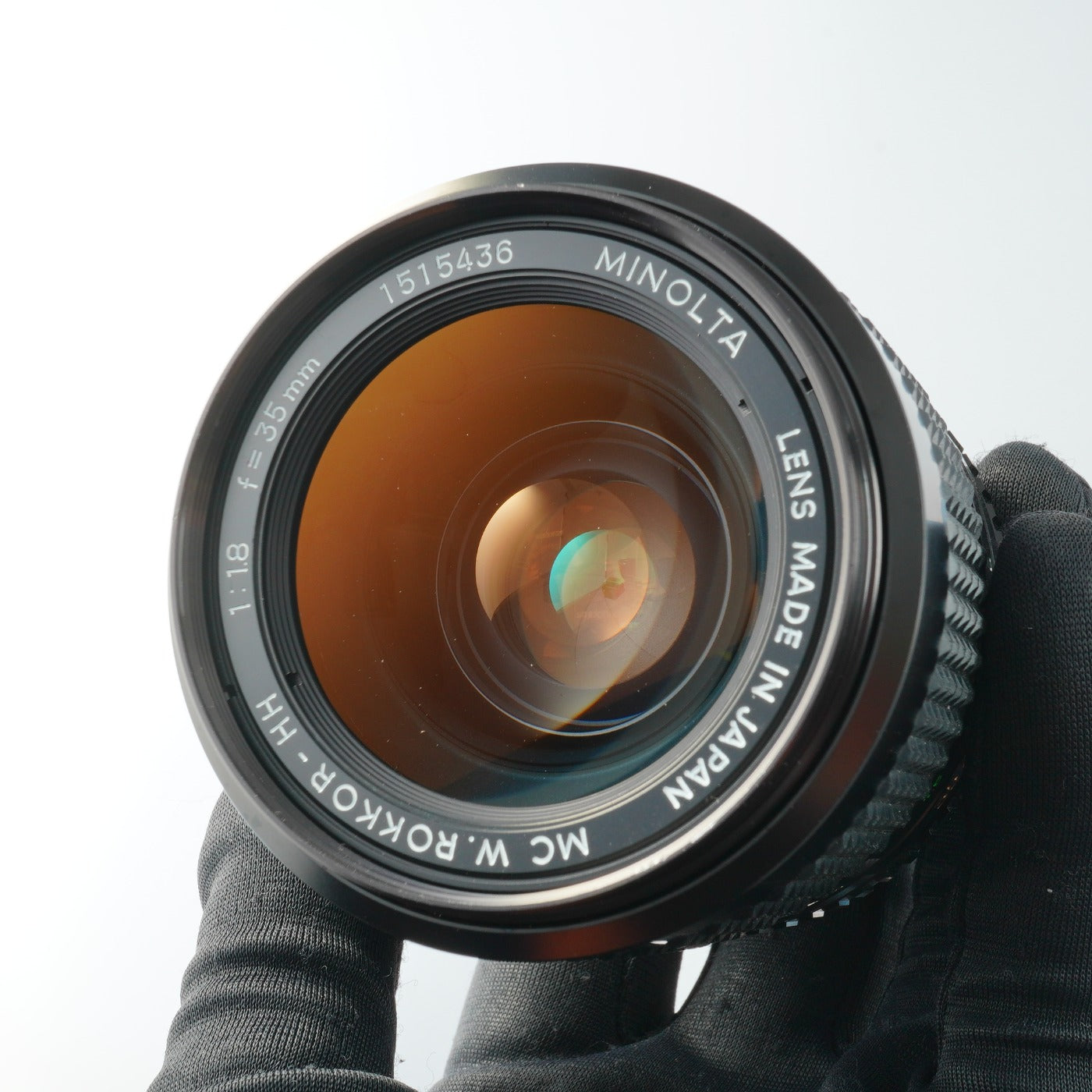 MINOLTA MC W.Rokkor HH 35mm F/1.8 単焦点レンズ